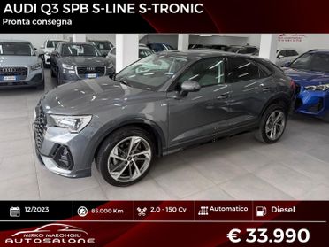 Audi Q3 SPB 35 TDI S tronic line edition FINANZIABILE