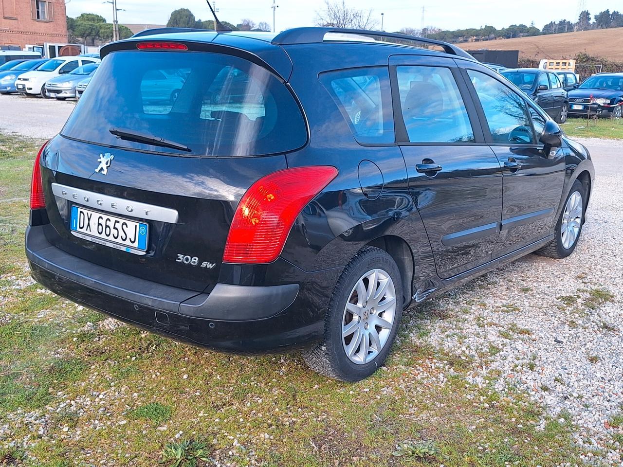 Peugeot 308 1.6 HDi 110CV SW Ciel Féline UNICOPRO KM CERTIFICATI NEOPATENTATI