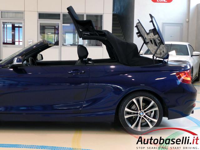 BMW 220 D CABRIO SPORT AUTOMATICA 190CV EURO 6B