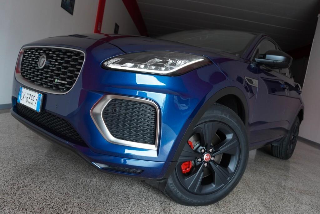 JAGUAR E-PACE 2.0D I4 163CV AUTO AWD R-DYNAMIC S ( FARI LED - ADAPTIVE CRUISE - PELLE - NAVI - MIRROR - PDC - TELECAMERA POST. - CERCHI 18 )