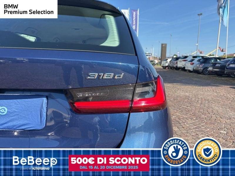 BMW Serie 3 Touring 318D TOURING MHEV 48V LUXURY AUTO