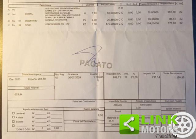 PEUGEOT 308 1.6 VTi 120CV CC Féline Benzina/Gpl