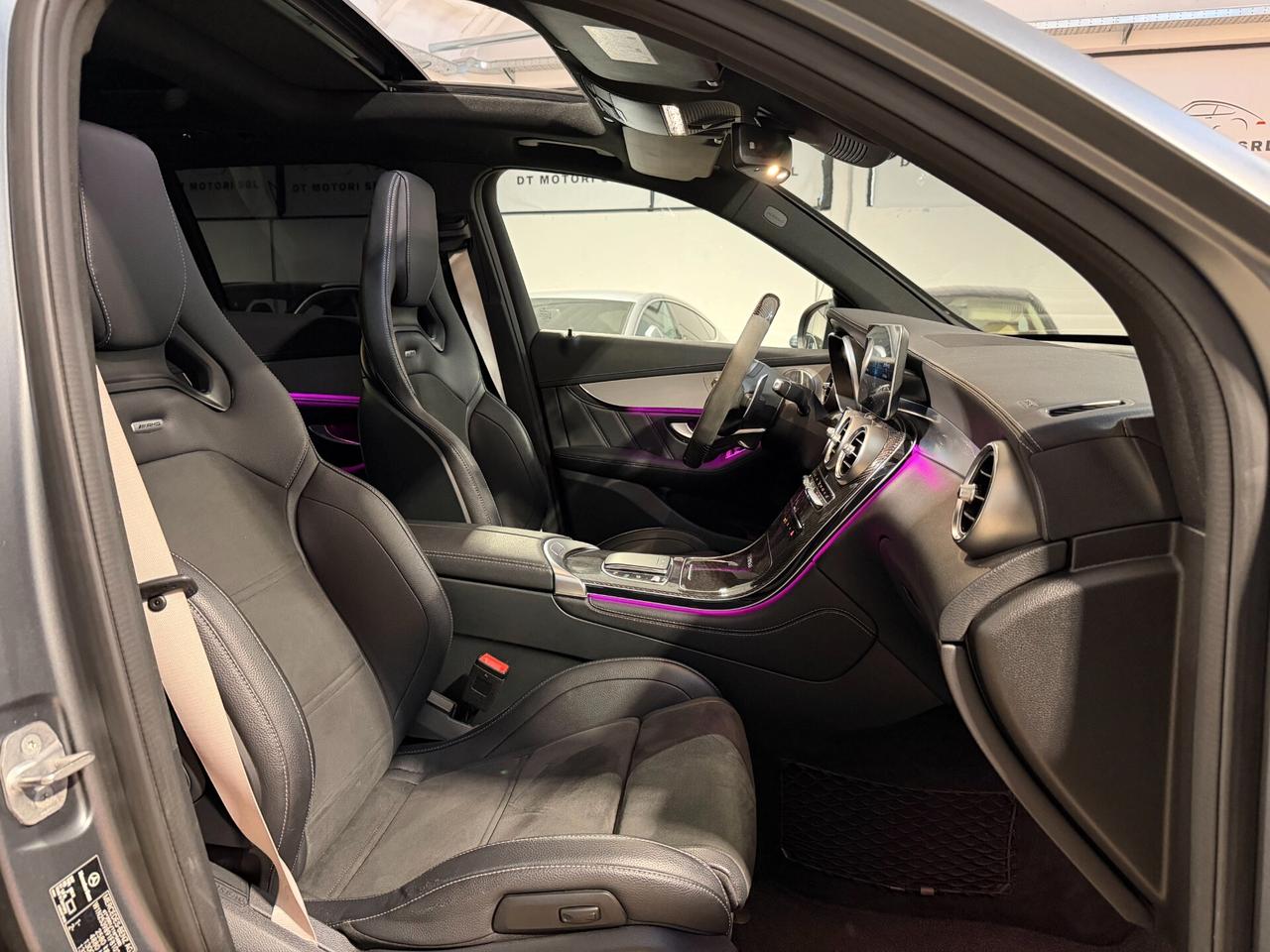 Mercedes-benz GLC 63 AMG S TETTO-RECARO-CARBOCER-SCARICO-CARBONIO