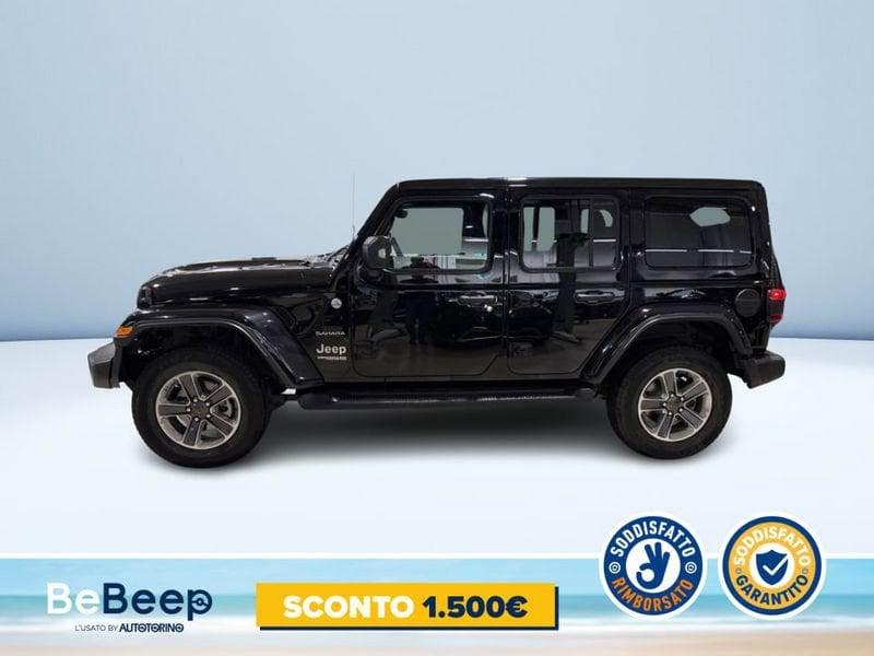 Jeep Wrangler UNLIMITED 2.0 TURBO SAHARA AUTO