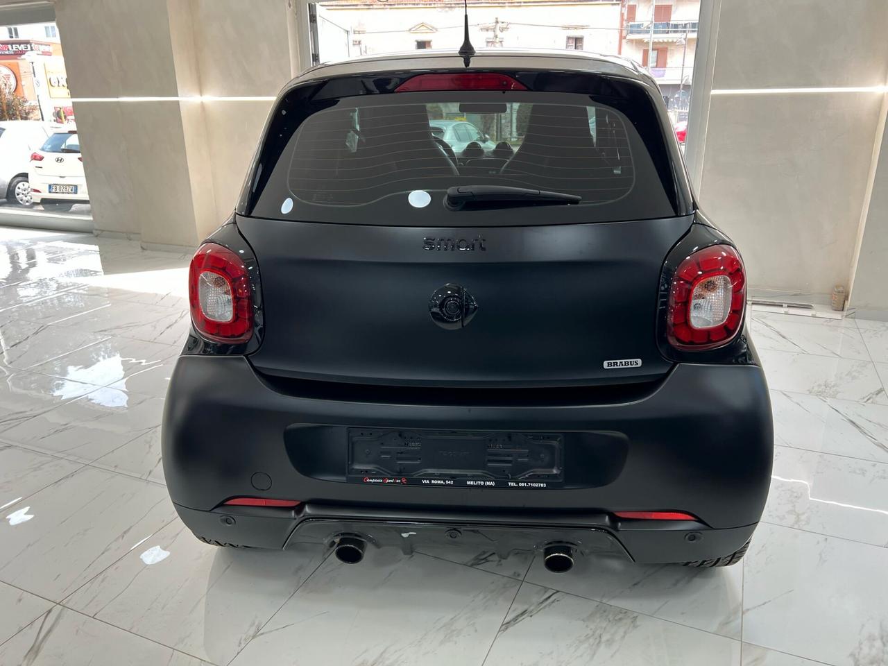 NUOVA SMART FORFOUR BRABUS EXCLUSIVE CABRIO EDITION 0.9 BENZ 109CV TWINAMIC