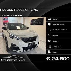 Peugeot 3008 BlueHDi 130 S&S GT Line