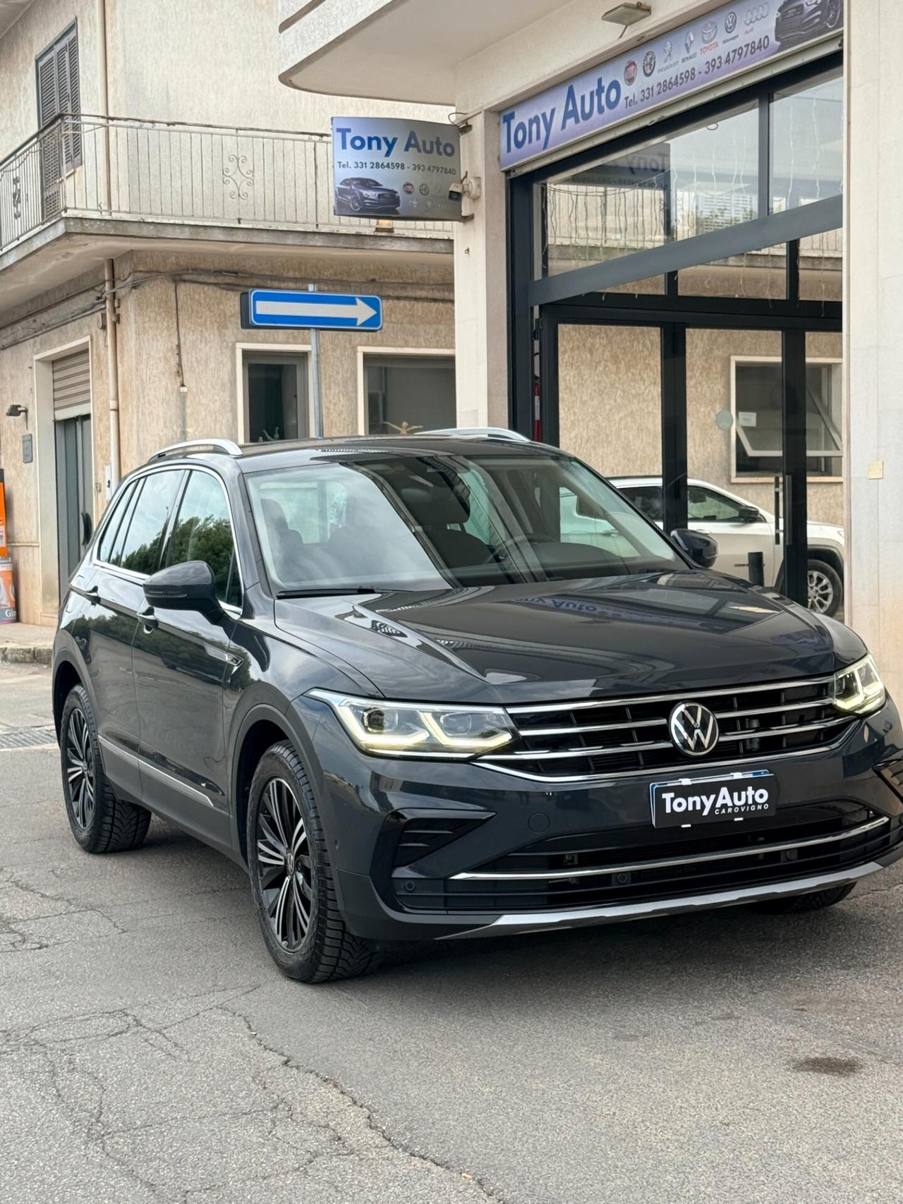 Volkswagen Tiguan 2.0 tdi Elegance 150cv dsg APPLE CARPLAY,ANDROID AUTO,TELECAMERA,NAVI,VIRTUAL COCKPIT,ALCANTARA