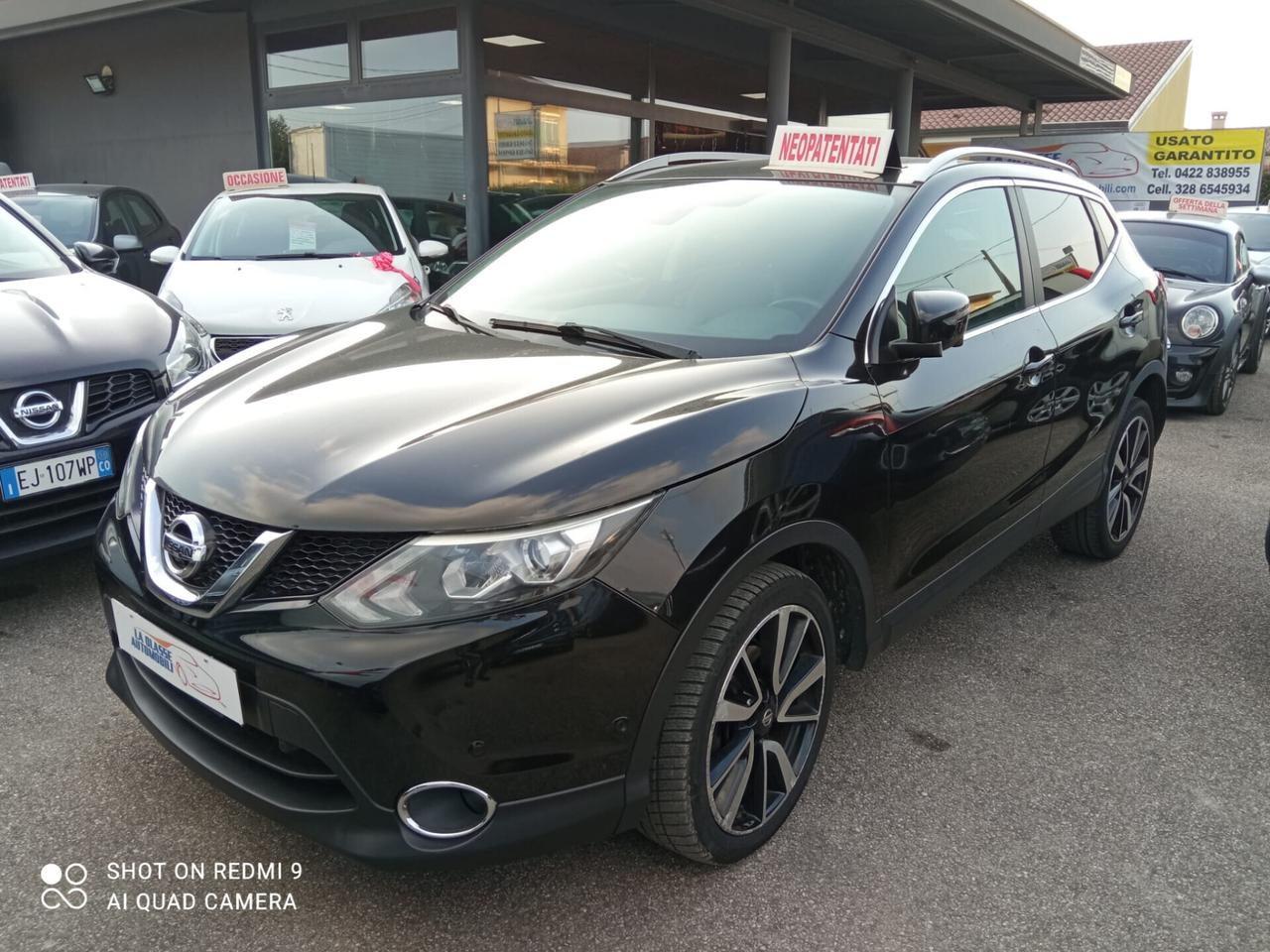 Nissan Qashqai 1.5 dCi Tekna ttetto apribile 110cv