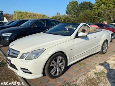 MERCEDES - Classe E - E 250 CDI Cabrio BlueEFFICIE
