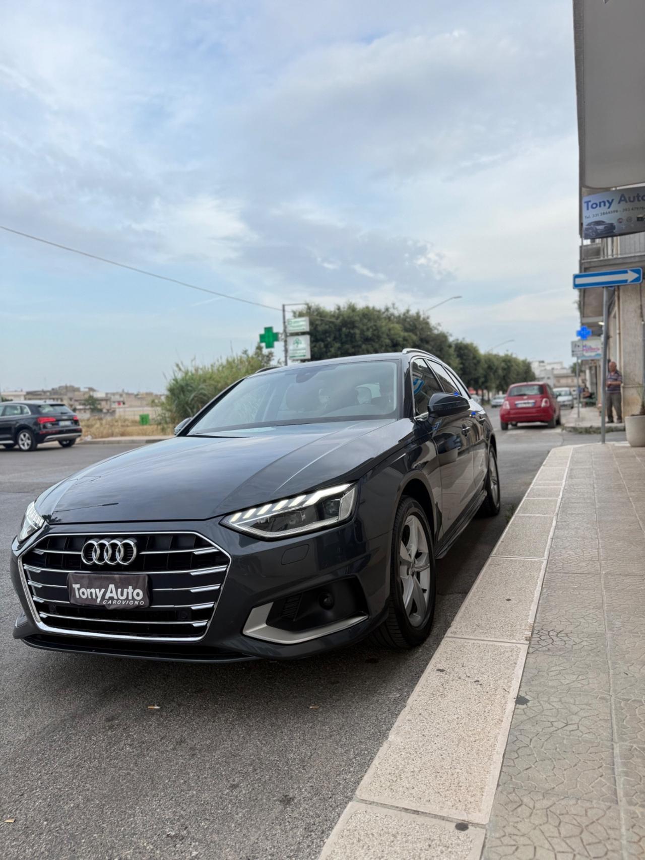 Audi A4 Avant 35 2.0 tdi mhev (DIESEL/ELETTRICA) s-tronic VIRTUALCOCKPIT,NAVIGATORE,FARO MATRIX