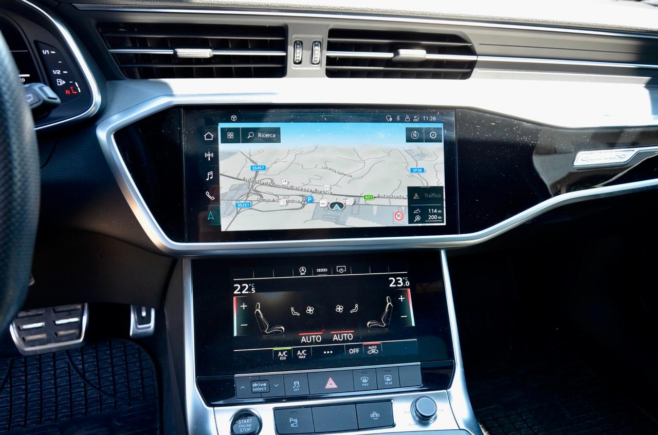 AUDI A6 AVANT 50 3.0 TDI MILD HYBRID S LINE INT+EXT QUATTRO 286cv TIPTRONIC, GARANZIA AUDI 3/28, UFF ITALIANA, EURO 6D, SERVICE AUDI, TETTO, FULL LED, PERMUTE
