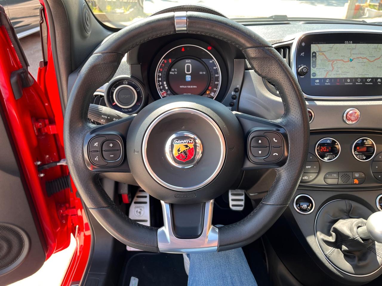 Abarth 595 500 1.4 t-jet Turismo 165cv TETTO APRIBILE