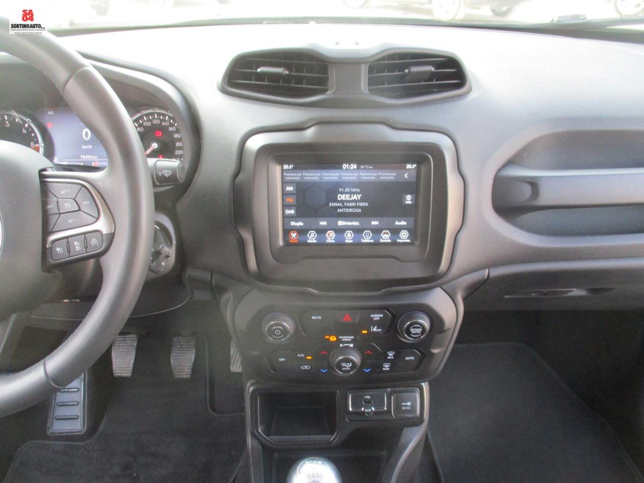 Jeep Renegade 1.6 Mjt 130 CV Limited 6/2022 KM79000