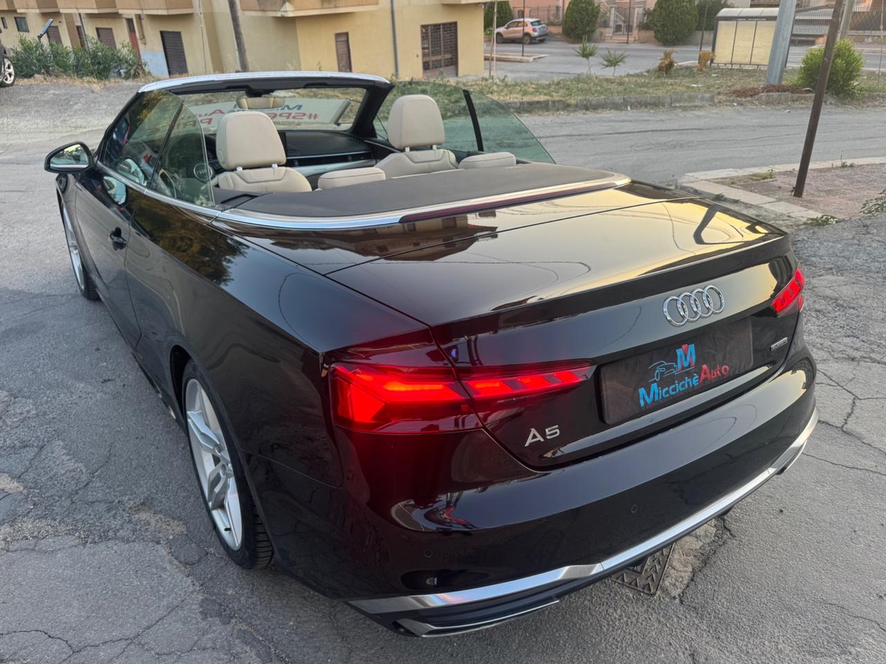 AUDI A5 CABRIO 2.0 TDI 204 CV MHEV S-LINE QUATTRO FULL IVA