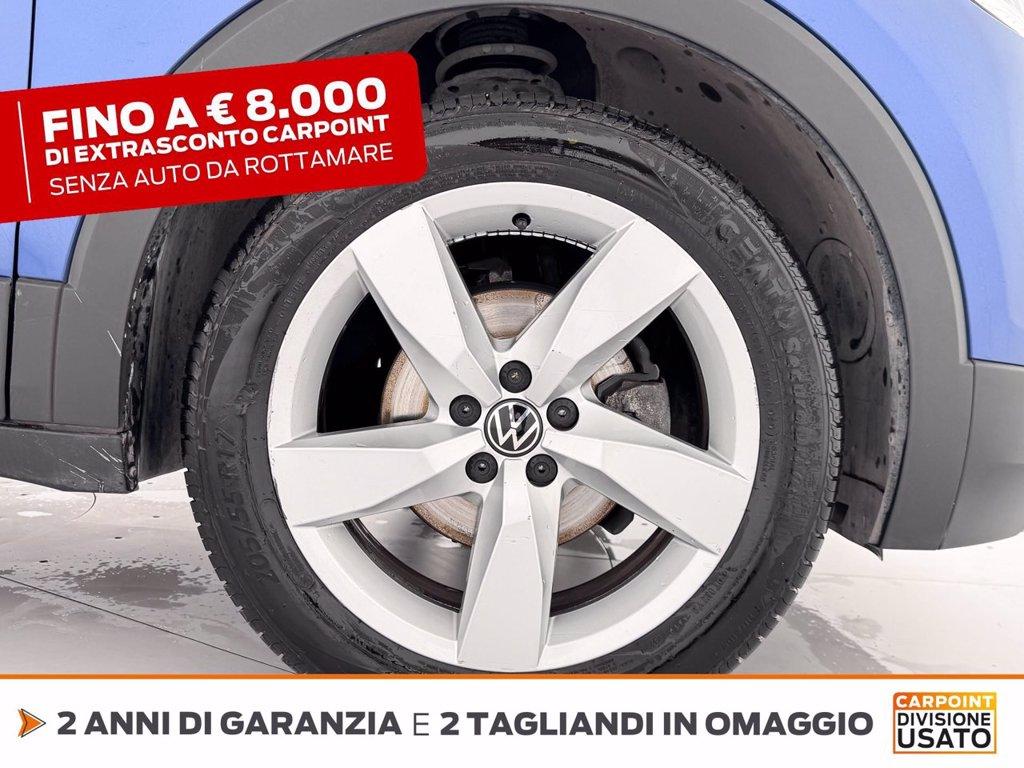 VOLKSWAGEN T-cross 1.0 tsi advanced 110cv del 2022