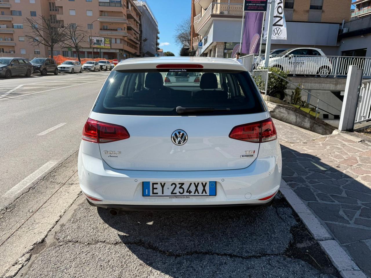 VOLKSWAGEN GOLF VII 1,6 TDI 110 CV MAN HIGHLINE 5P