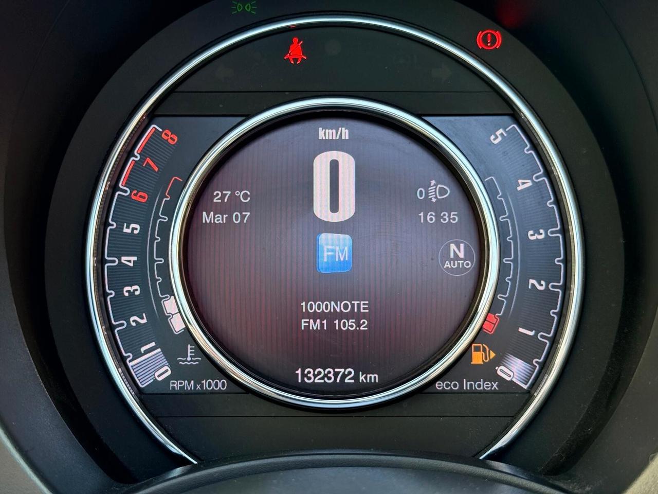 Fiat 500 CABRIO 1.2 Lounge 69CV DFN CAMBIO AUTOMATICO