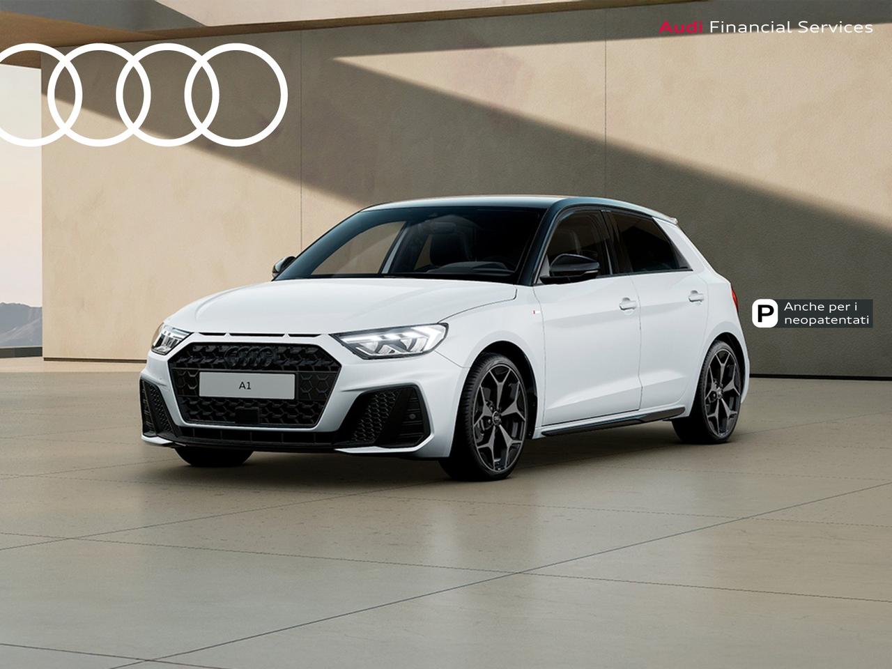 Audi A1 sportback 35 1.5 tfsi identity black s-tronic