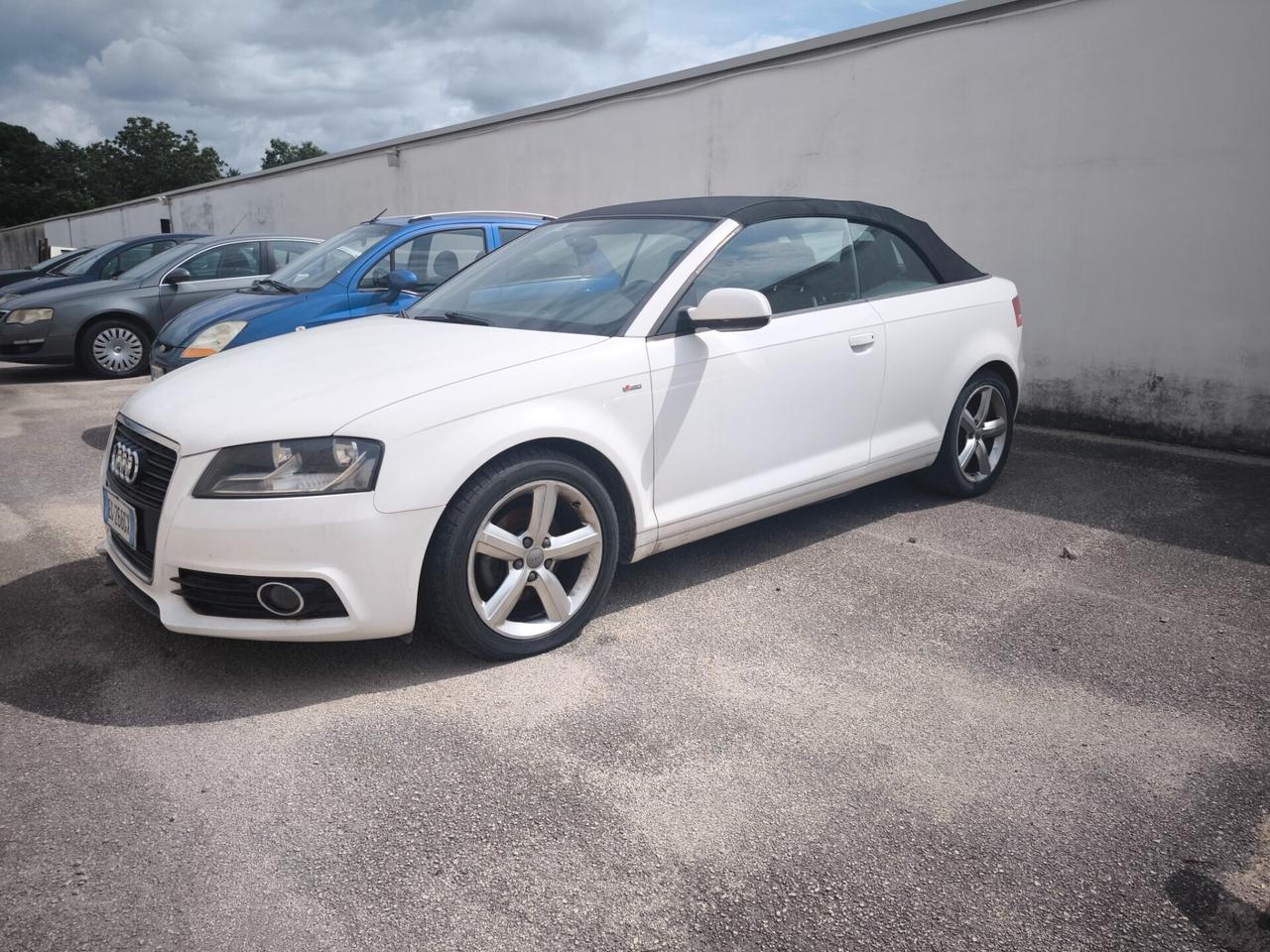 Audi A3 Cabrio 2.0 TDI 140cv s-line interno esterno