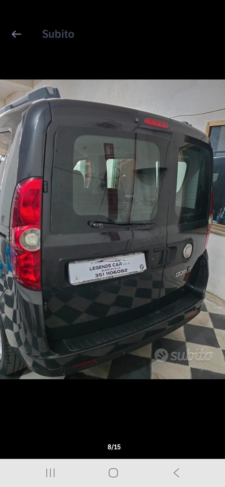 Fiat Doblo 1.6 multijet 105cv 5 posti autovettura