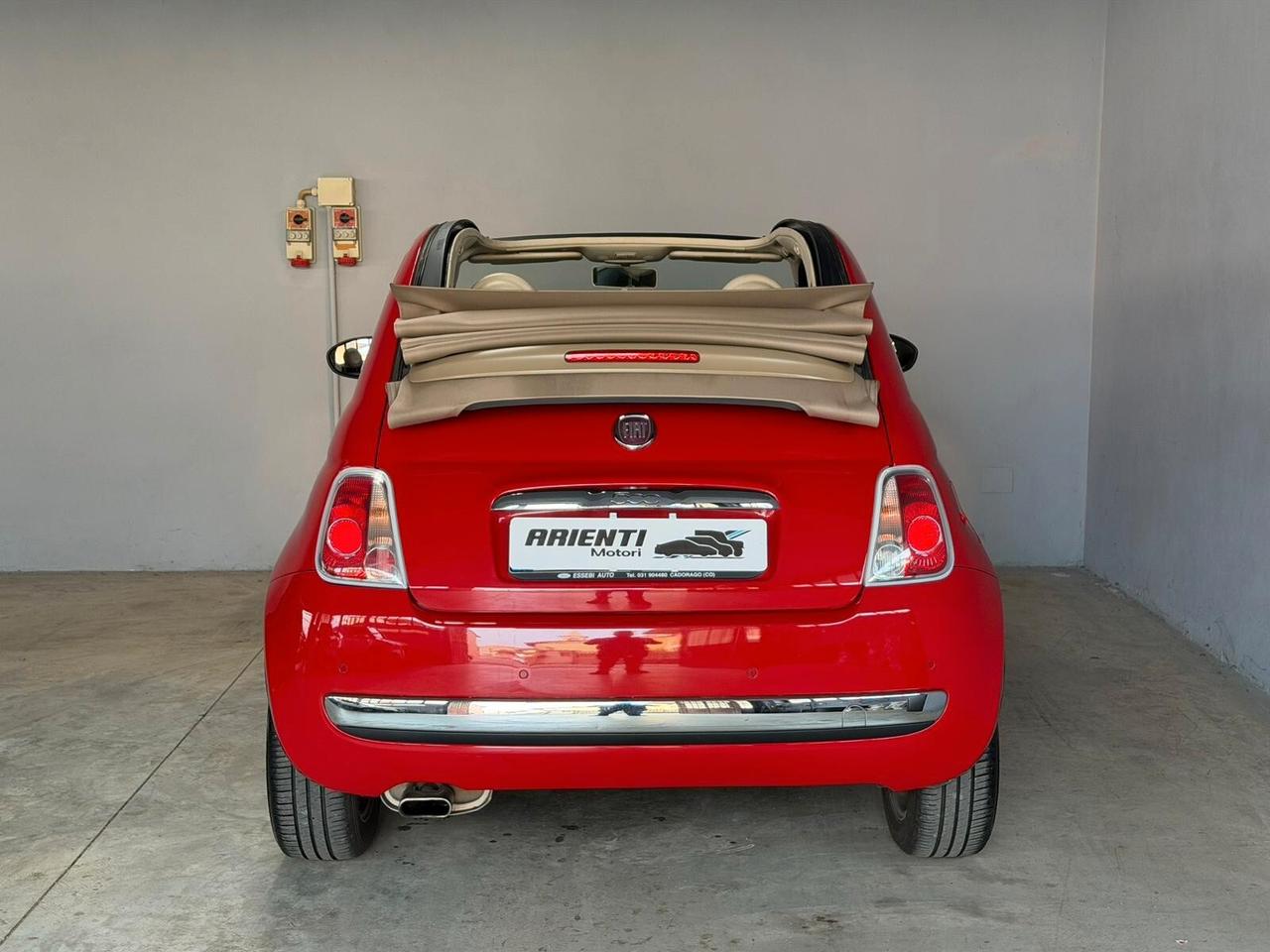 Fiat 500 CABRIO 1.2cc LOUNGE 69cv C/AUTOMATICO - 1 PROPRIETARIO