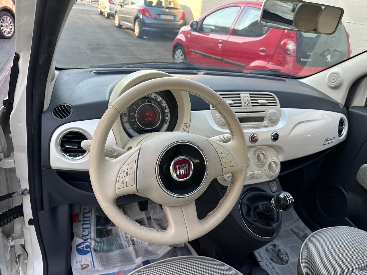 Fiat 500 1.2benz. “TETTO APRIBILE” Km80.000- 2009