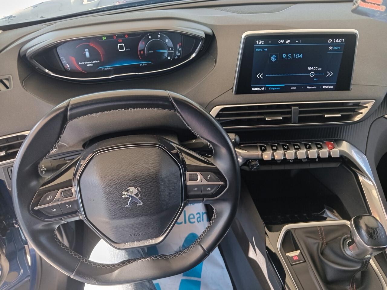 PEUGEOT 3008 DISEL 1.5 C.V 131 NORD ITALIA QUALS PROVA