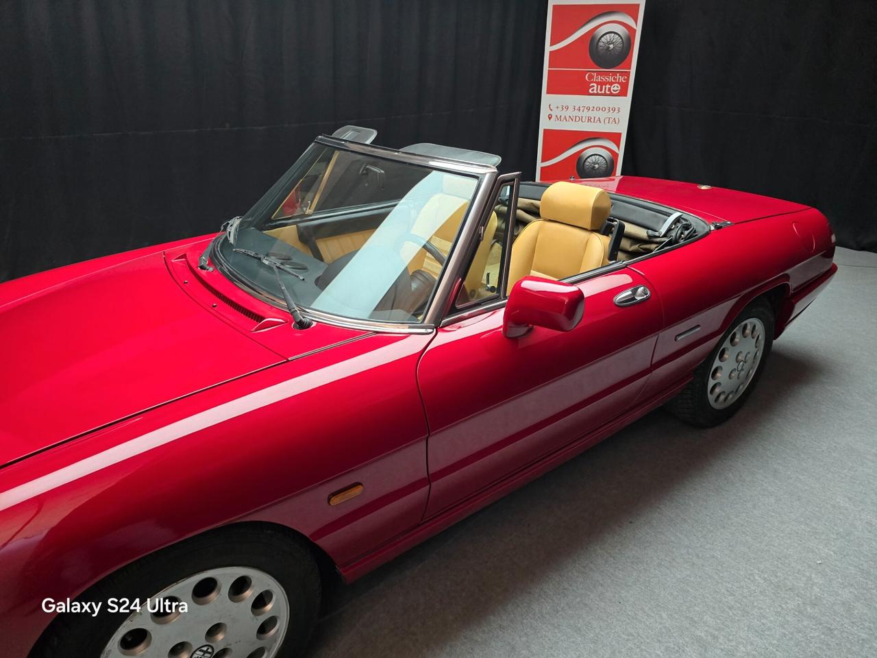 Alfa Romeo Spider 1.6 cc certif. ASI con C.R.S