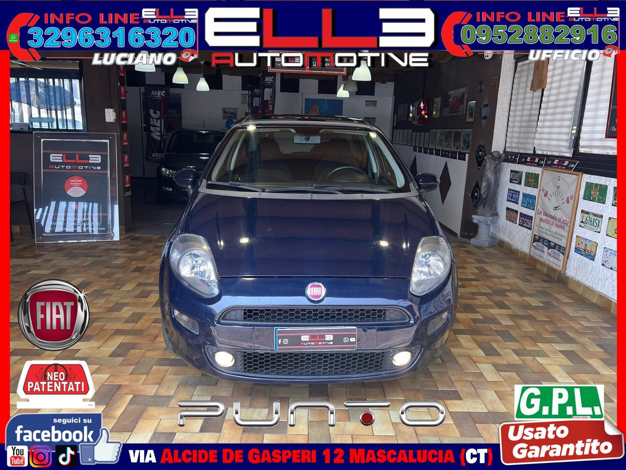 Fiat Punto 1.4 GPL NEOPATETAT0