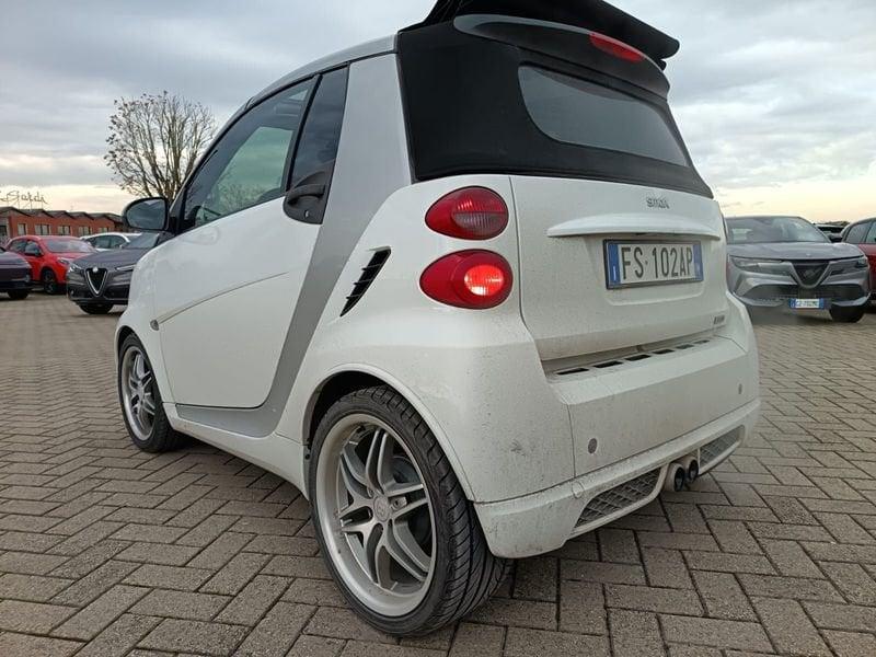 smart fortwo fortwo 1000 72 kW cabrio BRABUS