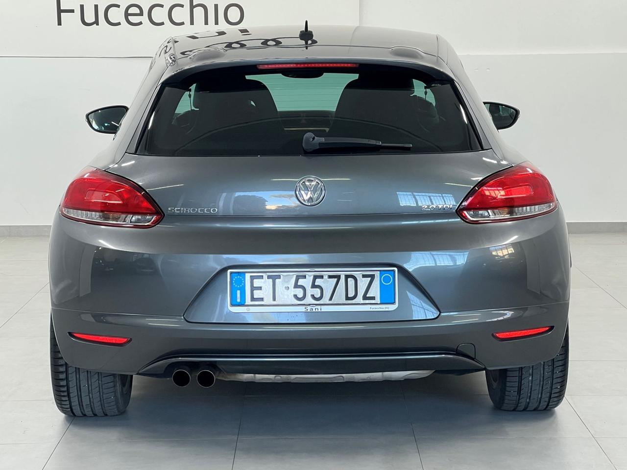 VOLKSWAGEN Scirocco III 2008 Scirocco 2.0 tdi - 140 cv