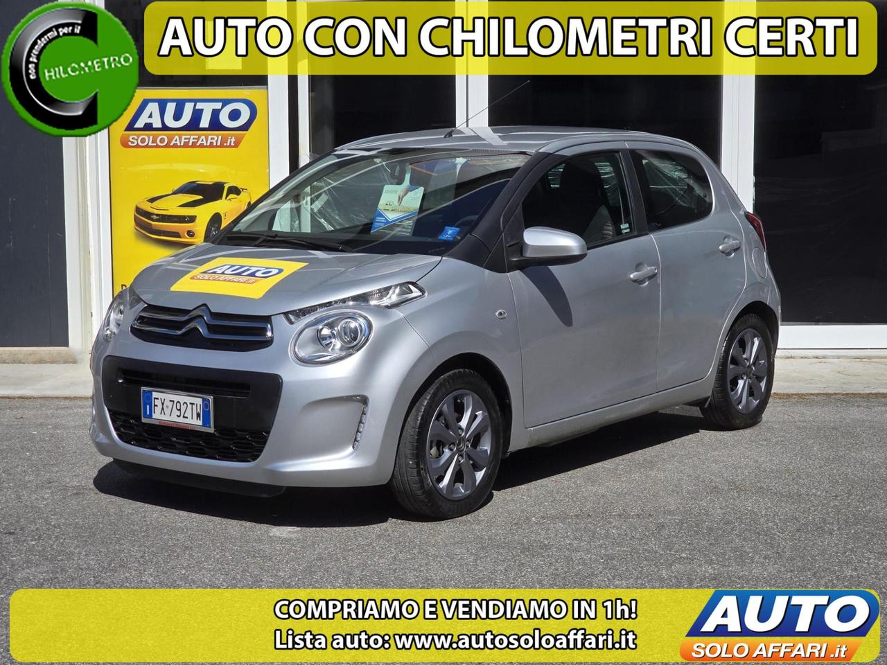 Citroen C1 5 Porte C1 5P 1.0 VTI 72CV EU6C 59.000KM - TASSO ZERO!!