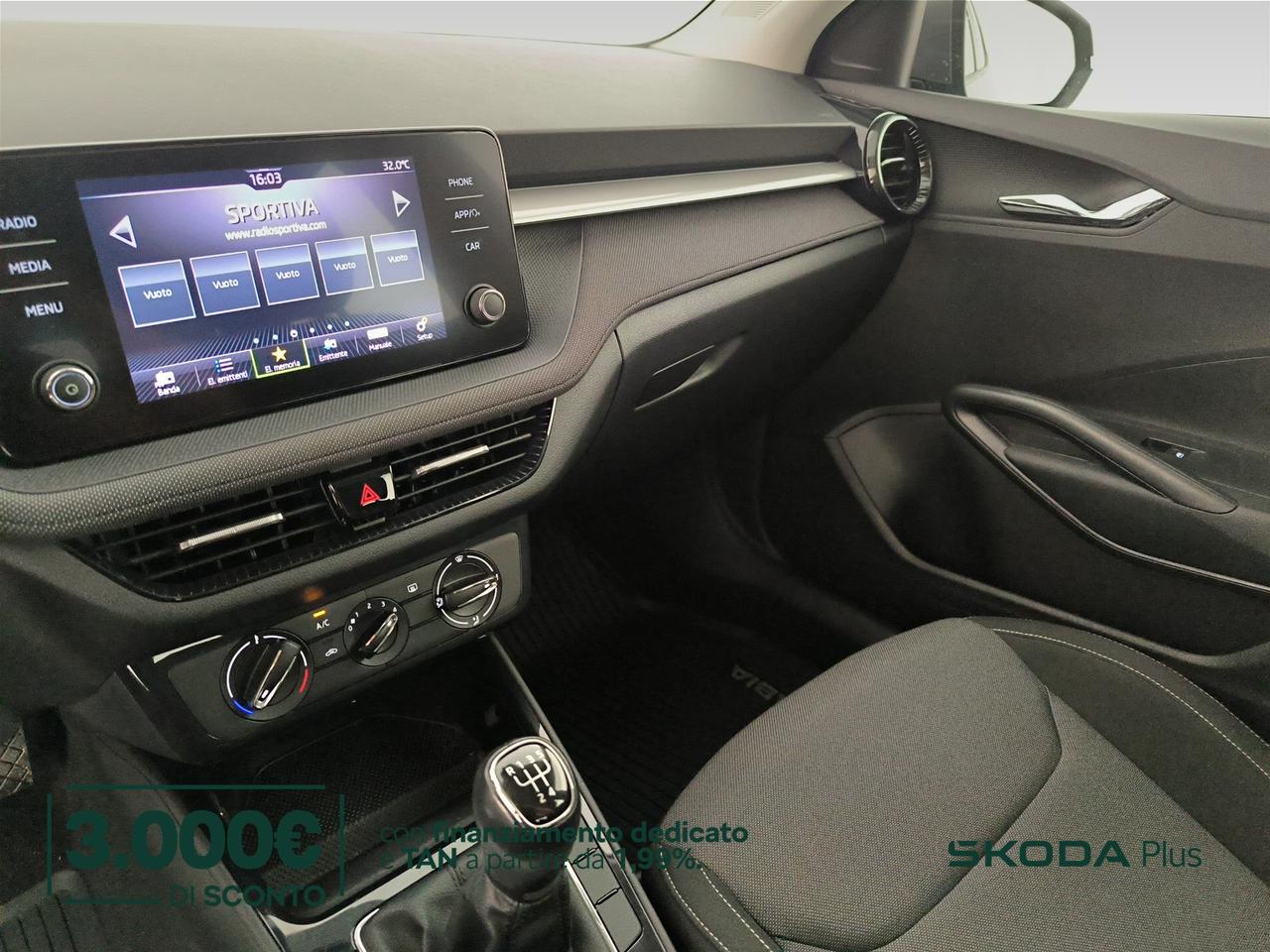 Skoda Fabia 1.0 mpi evo ambition 80cv