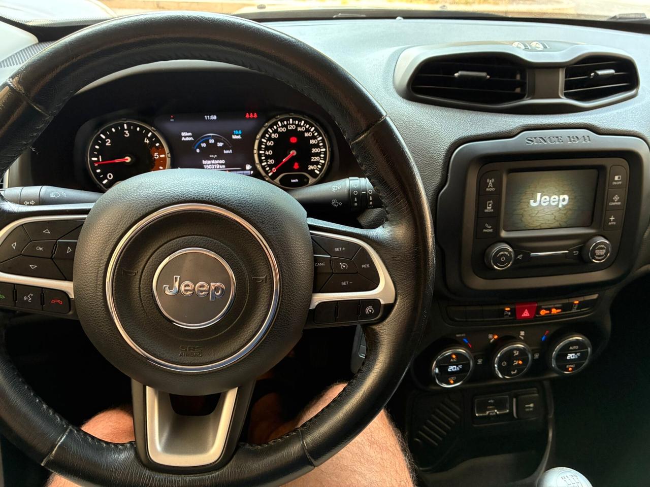 Jeep Renegade 1.6Mjt Limited perfetta garantita-17