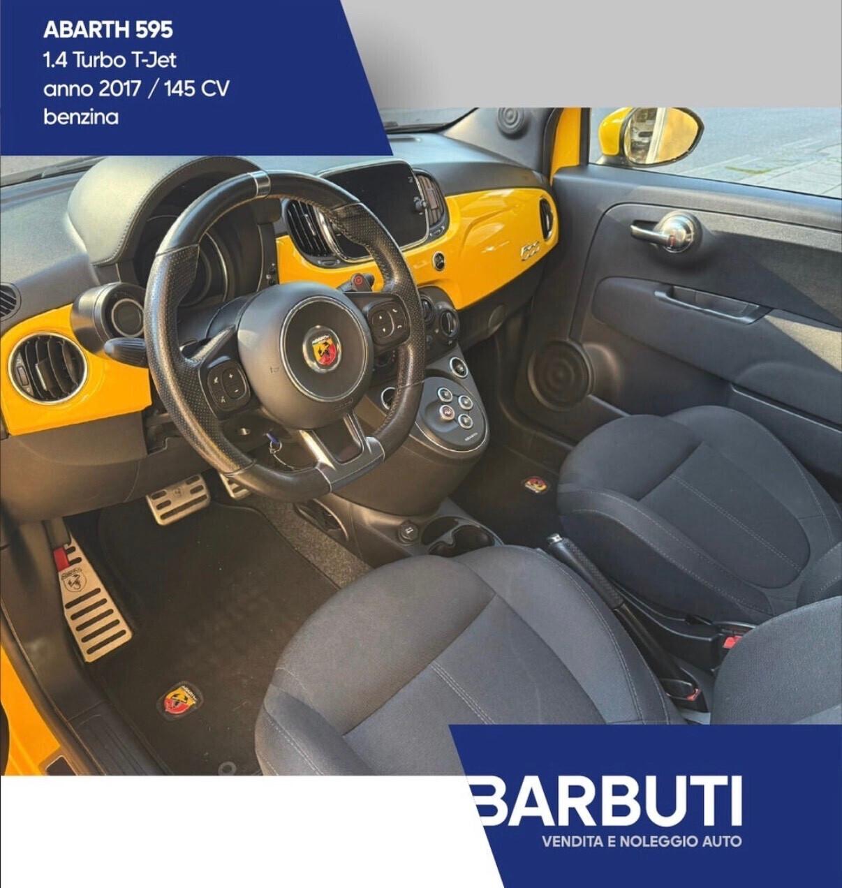 Abarth 595 -2017 1.4 Turbo T-Jet 145 CV