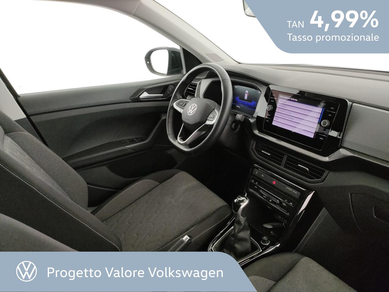 Volkswagen T-Cross 1.0 tsi life 95cv