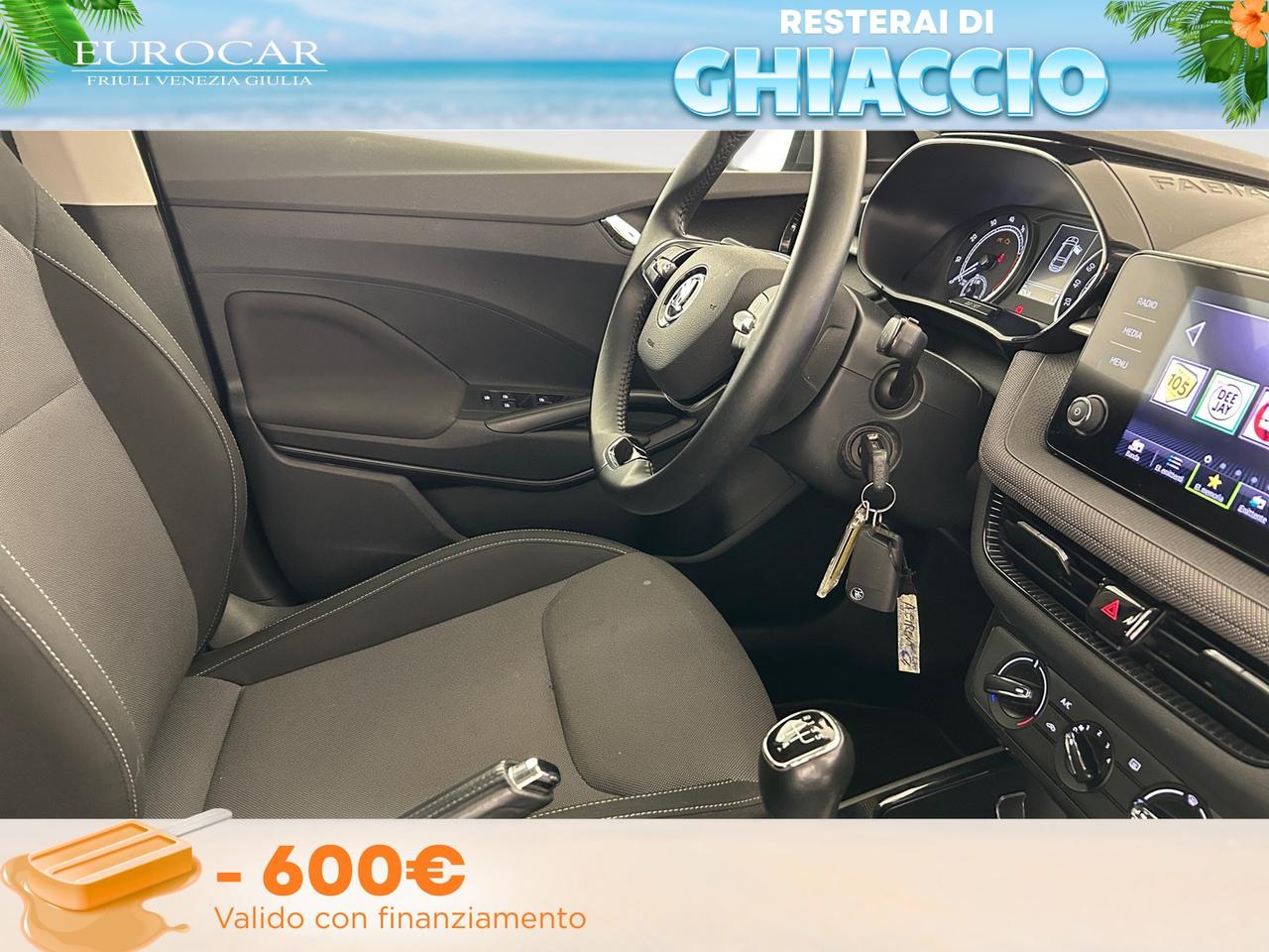 Skoda Fabia 1.0 mpi evo ambition 80cv