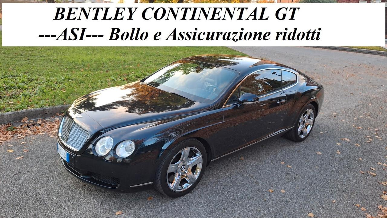 Bentley Continental GT --ASI---BOLLO E ASSICURAZIONE RIDOTTI