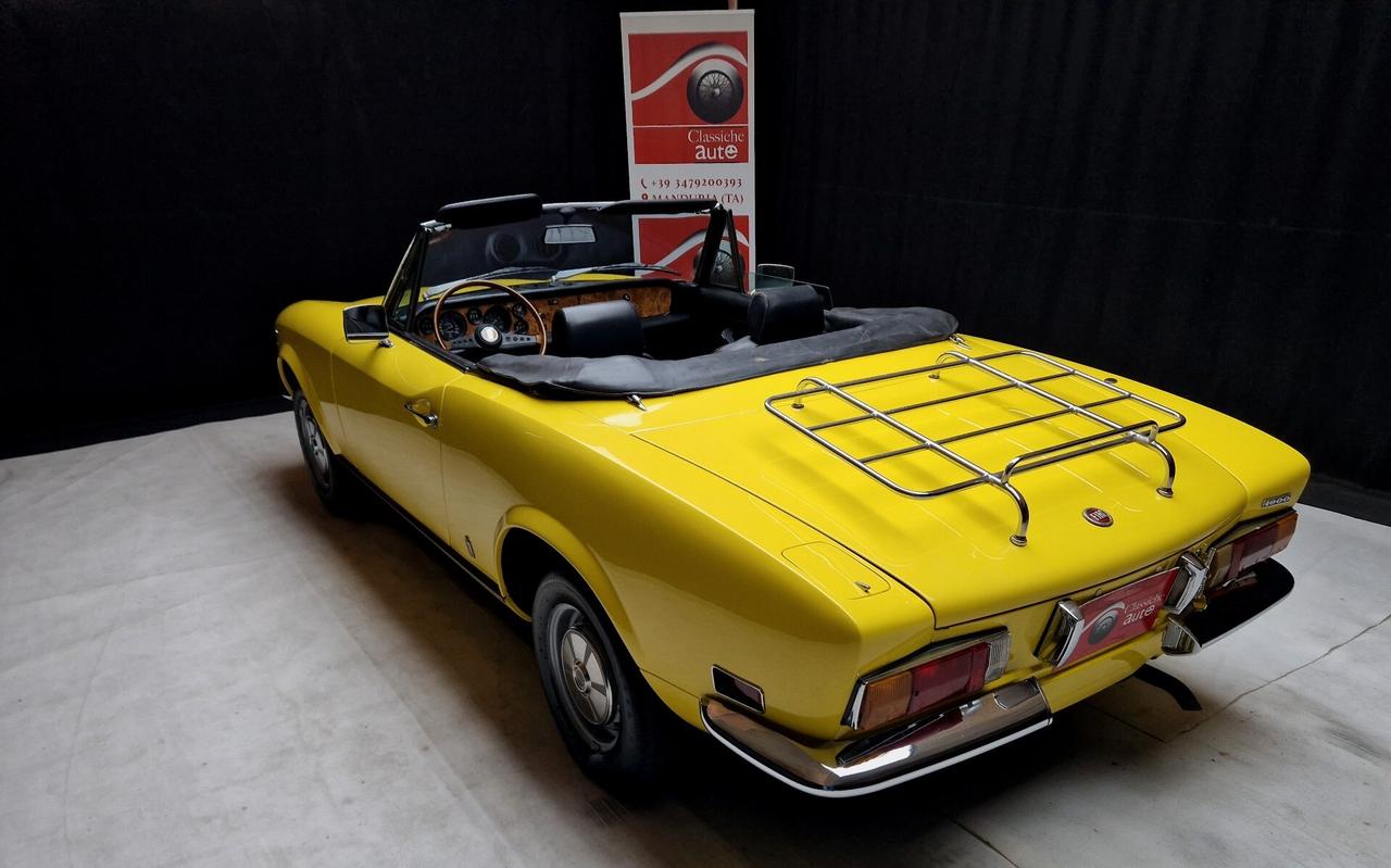 Fiat 124 Spider 1.8cc certif. ASI con C.R.S