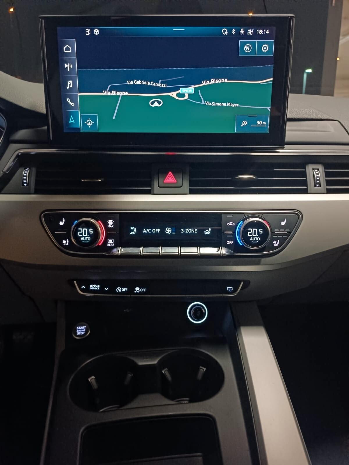 Audi A4 Avant 40 TDI S tronic LED+TETTO-18"-GANCIO