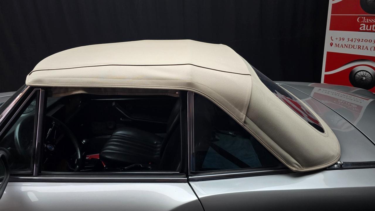 Fiat 124 Spider DS Pininfarina Europa, certificata ASI CON CRS.