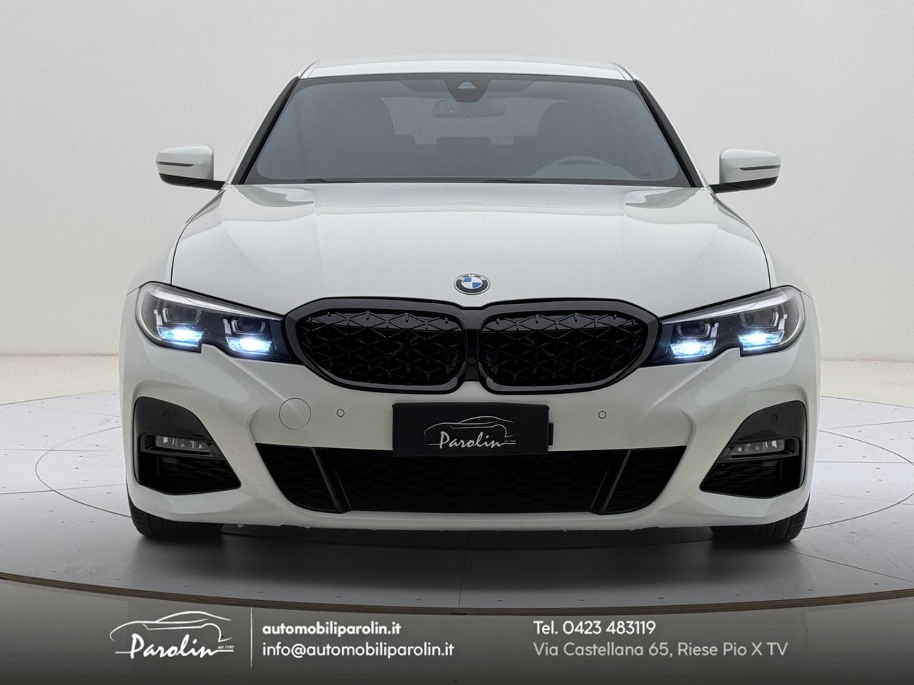 BMW Serie 3 Berlina 318d 48V Msport auto LED-CarPlay-Telecamera