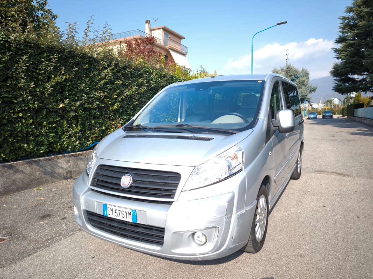 FIAT SCUDO PANORAMA 2,0 MJT – 9 POSTI- GANCIO TRAINO