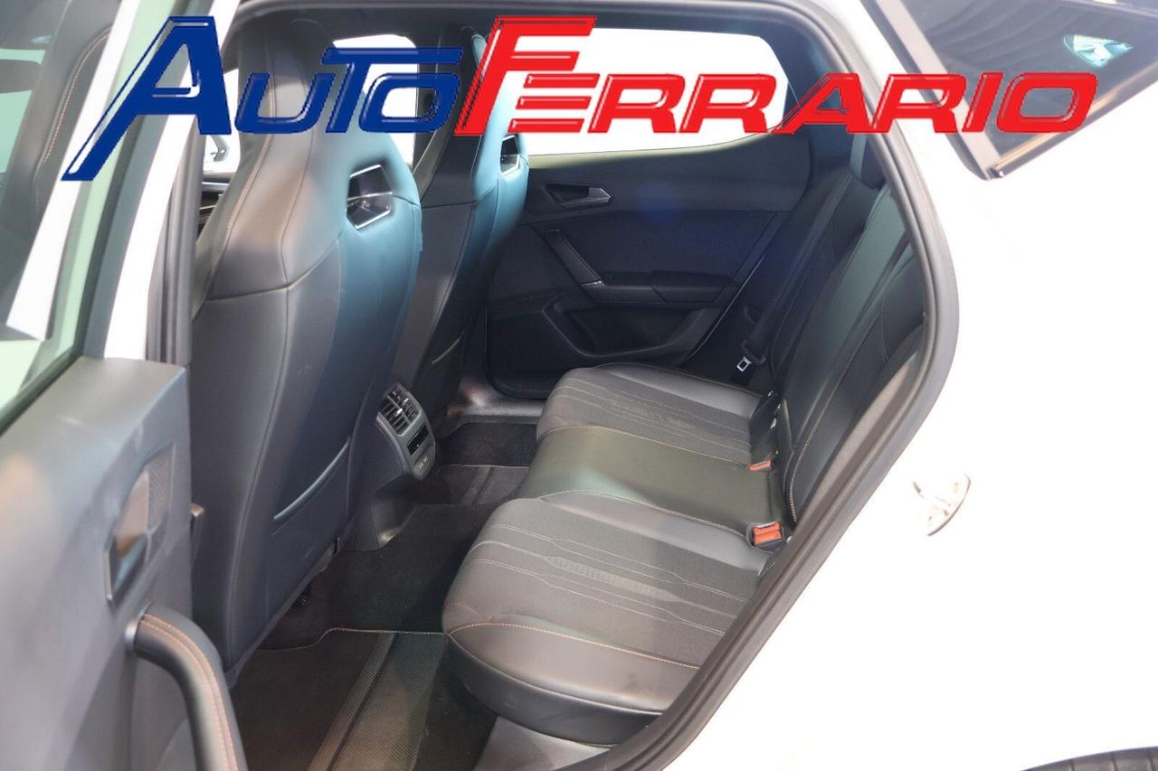 Cupra Leon 1.4 TSI 19" APPLE CAR PLAY GUIDA DI 2°LIVELLO CRUISE ADATTIVO FULL LED SENS PARK X2 LINE ASSIST
