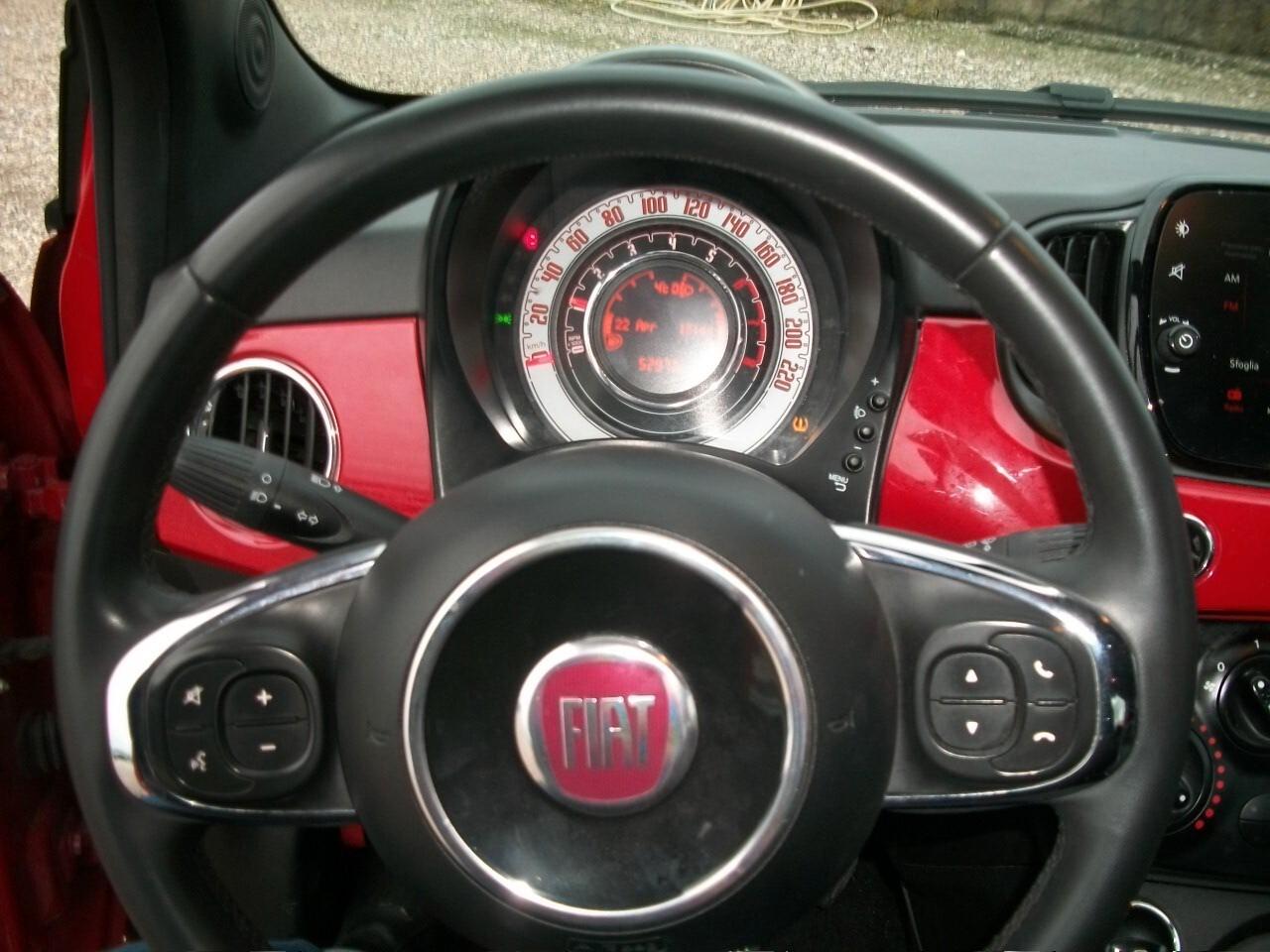 Fiat 500 1.0 Hybrid Sport DEL 2021 KM 52927 GARANZIA UN ANNO SI NEOPATENTATI