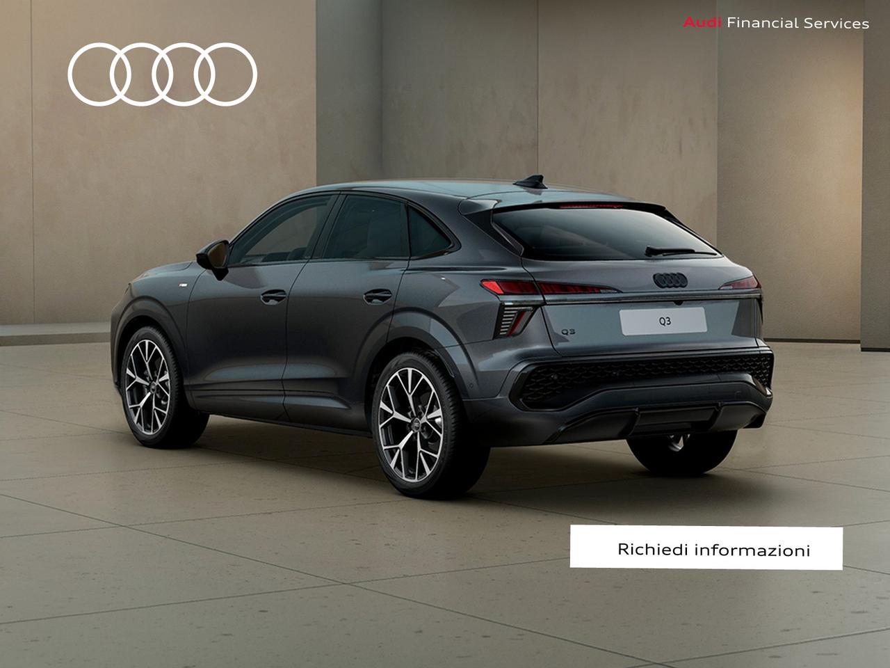 Audi Q3 sportback 2.0 tdi s line edition 150cv s-tronic