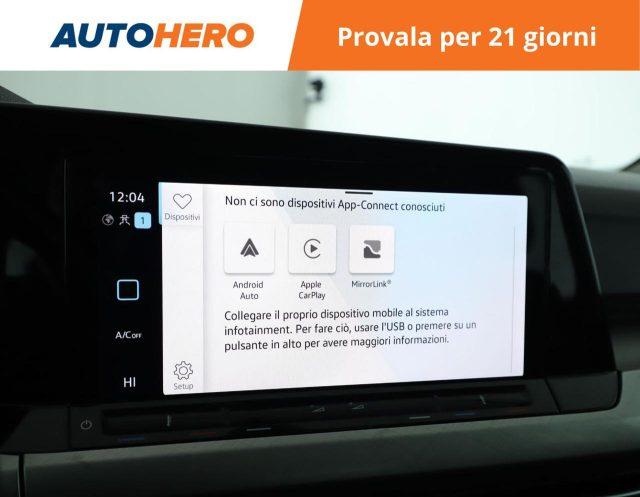 VOLKSWAGEN Golf 1.5 eTSI 150 CV EVO ACT DSG Life