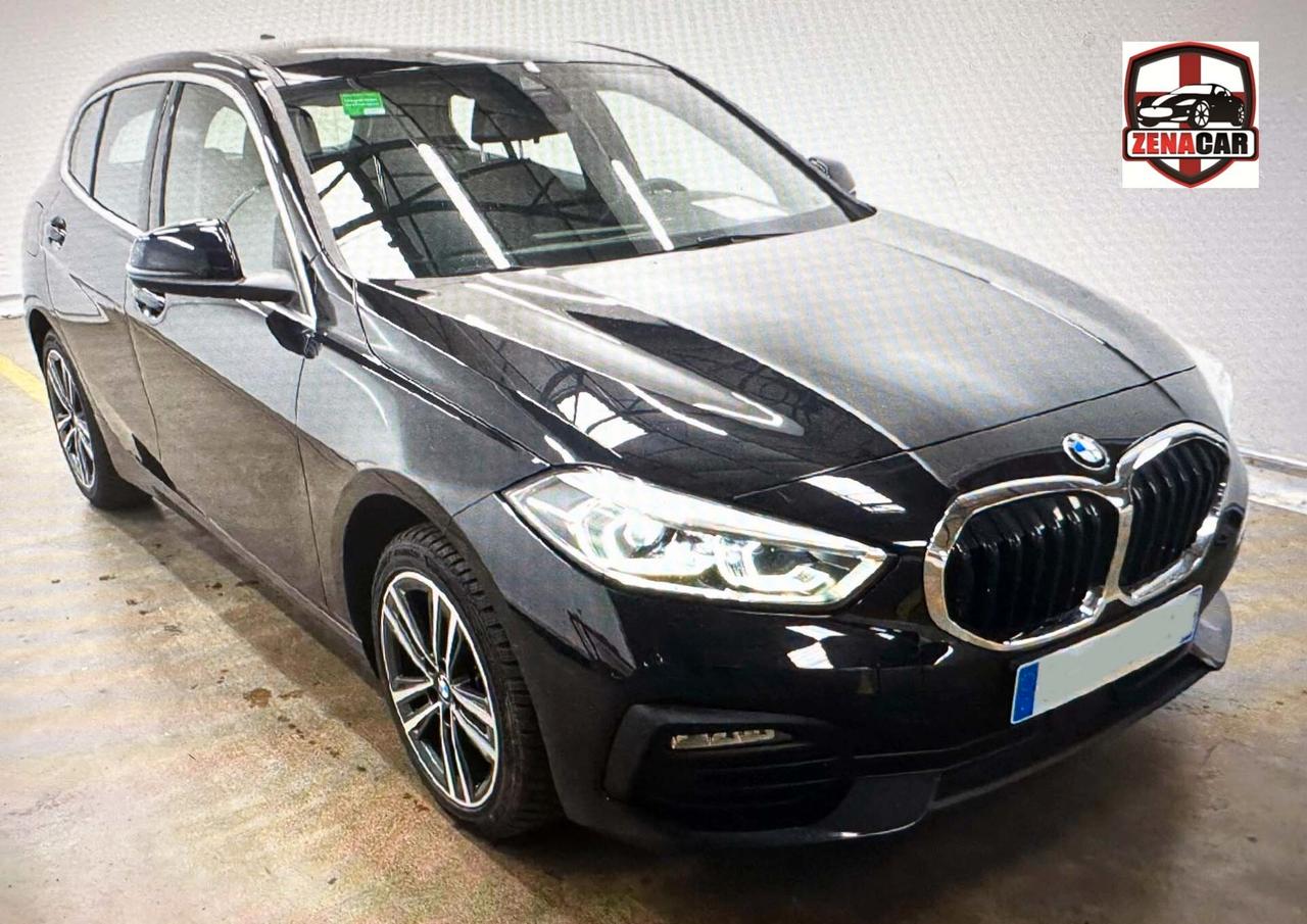 Bmw 116d 5p. Business Advantage 1.5 Automatica Navi Led Camera Virtual Cokpit Unico Prorietario Fatturabile