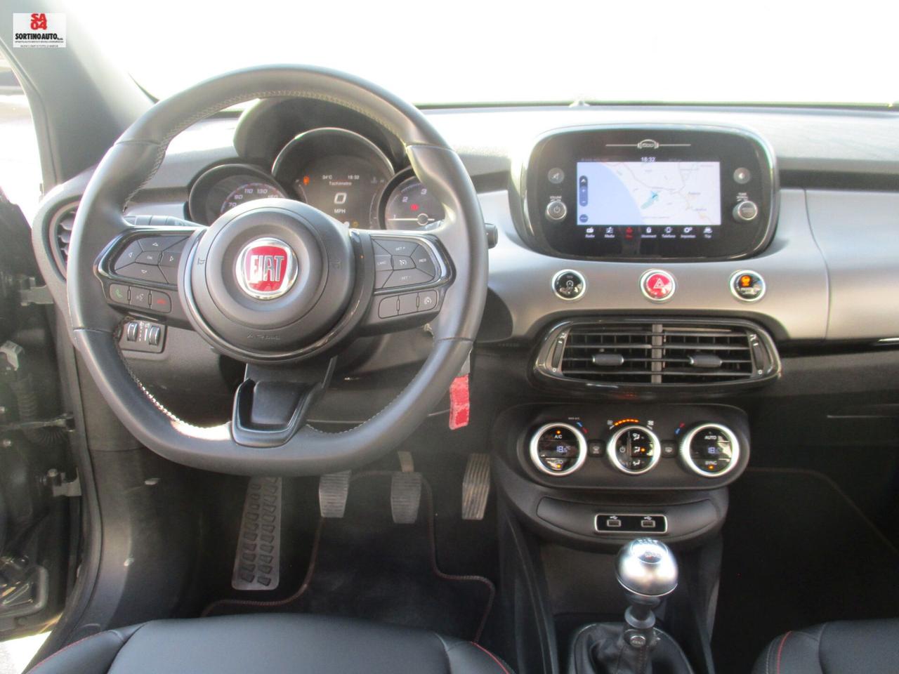 Fiat 500X 1.6 MultiJet 130 CV Sport 11/2021 PELLE+NAVI FULL