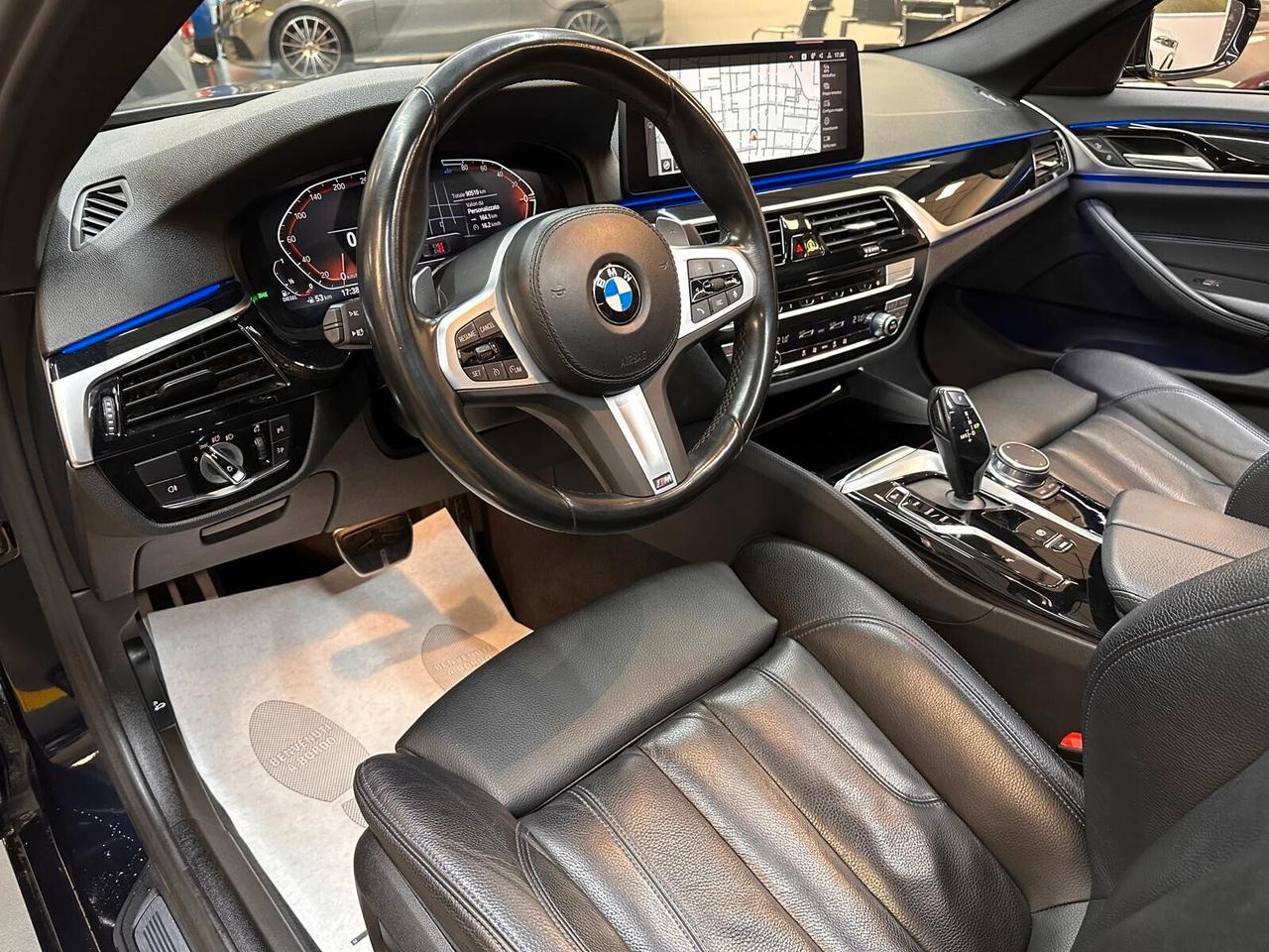 BMW 520 d mhev 48V Msport auto * TAGLIANDI CERTIFCATI * IVA ESPOSTA *